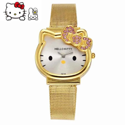 Women Luxury Wristwatch - Fashion Net Band Cute Wristwatch