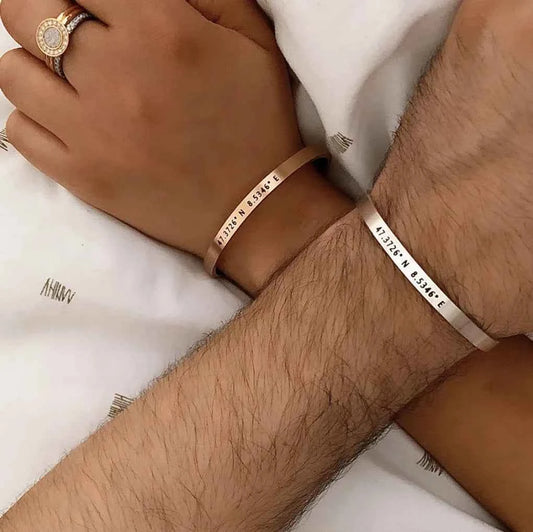 Custom Cuff Bracelets | Personalized Jewelry Gifts from Pktjewelrygiftshop