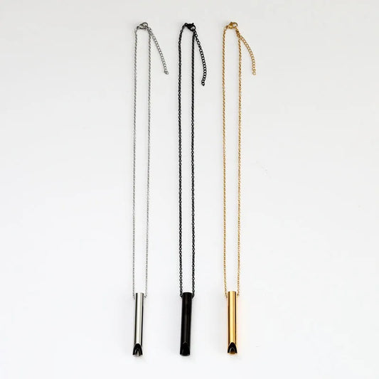 Stainless Steel Anxiety Necklace for Stress Reduction and Anxiety Relief