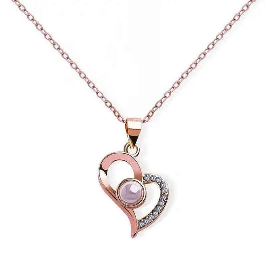 100 Languages I Love You Necklace - A Universal Expression of Affection