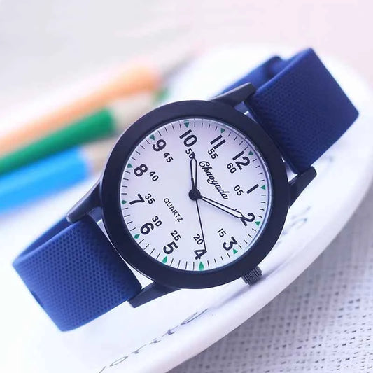 Chaoyada Luxury Stainless Steel Men Watch with Fashion Sports Silicone Strap