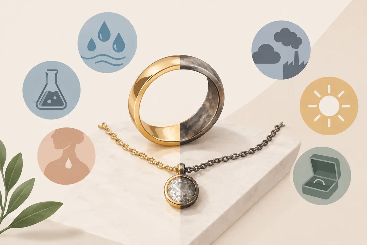 Fashion Jewelry Tarnishing Causes Explained