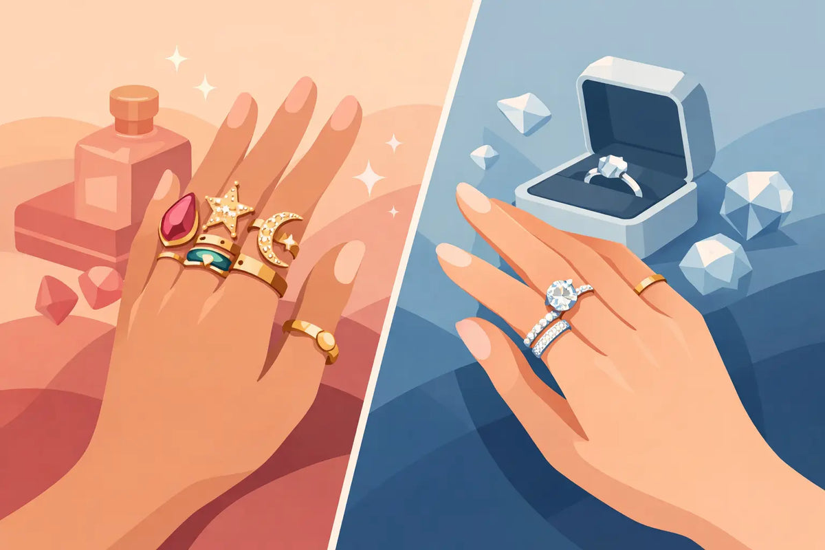 Fashion Rings vs Fine Rings: Which Fits You?