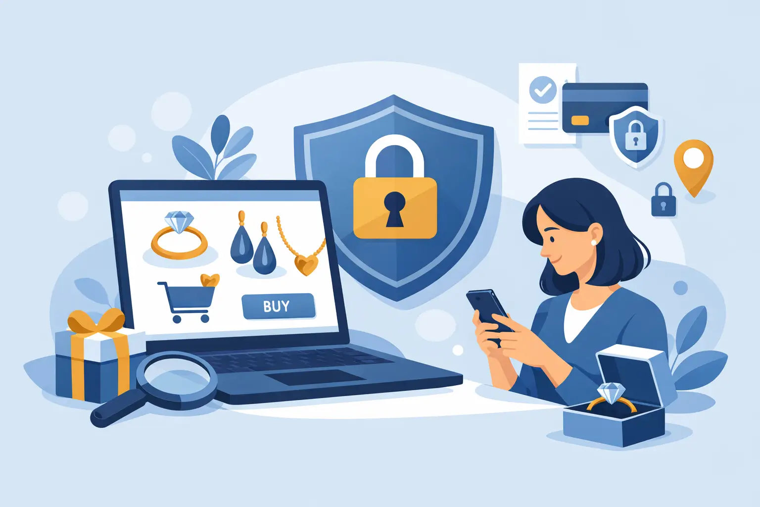 How to Buy Jewelry Online Safely - Pkt's Jewelry Gift Shop