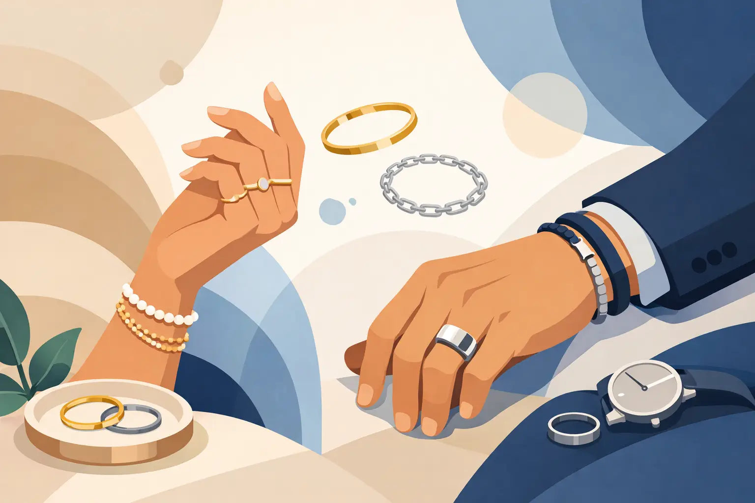 How to Wear Rings and Bracelets Well