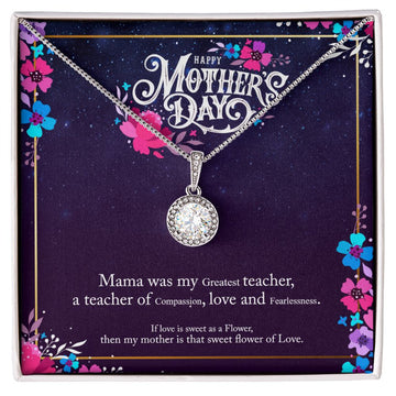Make Your Mother Happy by Sending a Necklace with Message Gift