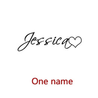 Personalized Couples Necklace - Custom Name Necklace with Heart Design for a Meaningful Gift 8