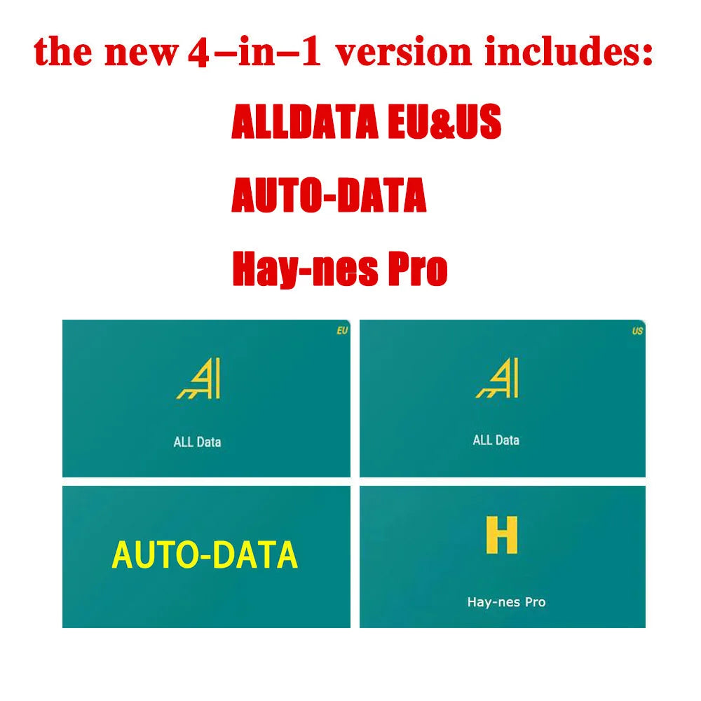 2025 Online Account for Alldata Auto-data Newest Car Repair Software for Auto Data All Data Hay-nes PRO Support Mobile/PC Login