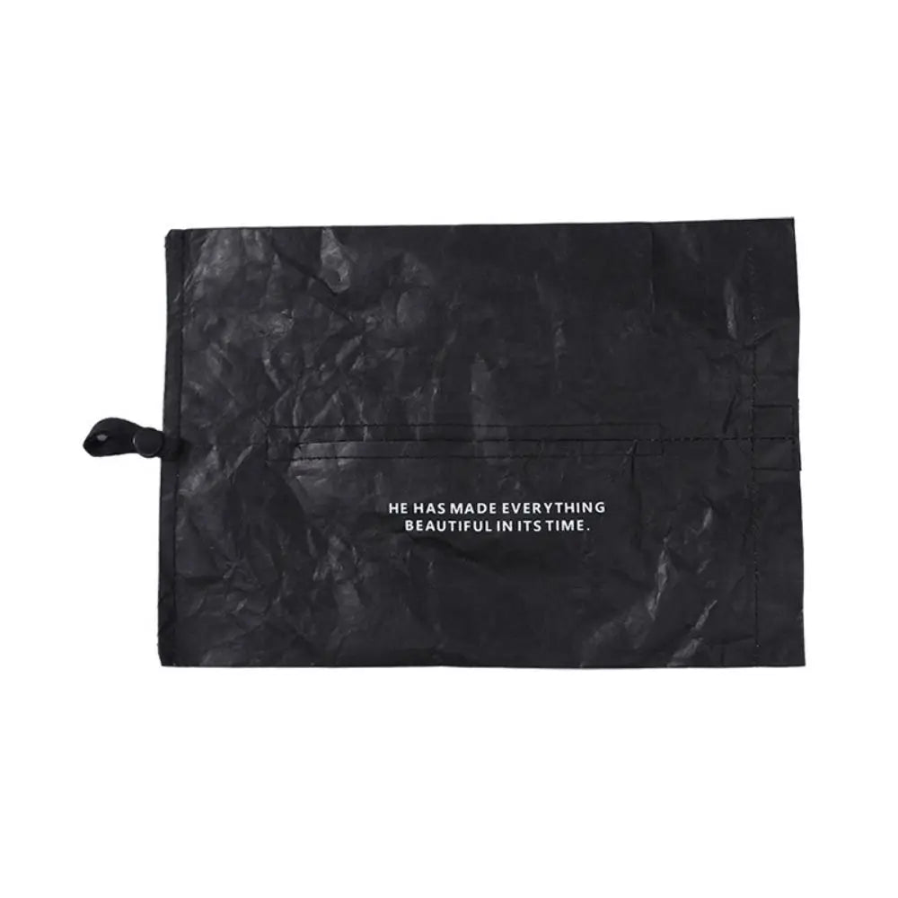 Car Tissue Holder DuPont Paper Portable Tissue Case Dustproof Foldable Napkin Papers Bag Waterproof Car Tissue Bag Bathroom