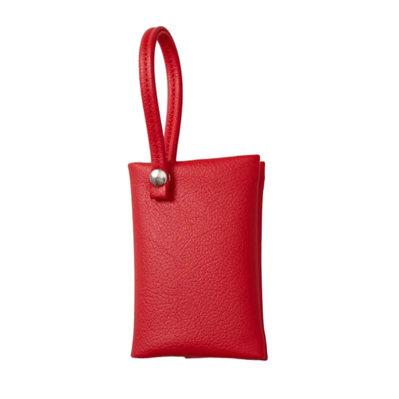 Pocket Tissue Bag Reusable Tissue Travel Pouch Tissue Storage Bag Paper PU Leather Case Sanitary Bags For Bathroom Small Items