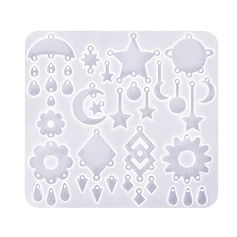 Jewelry Making Mold for Pendants Beautiful Jewelry Silicone Mold for Jewelry Designers and DIY Enthusiasts R3MC