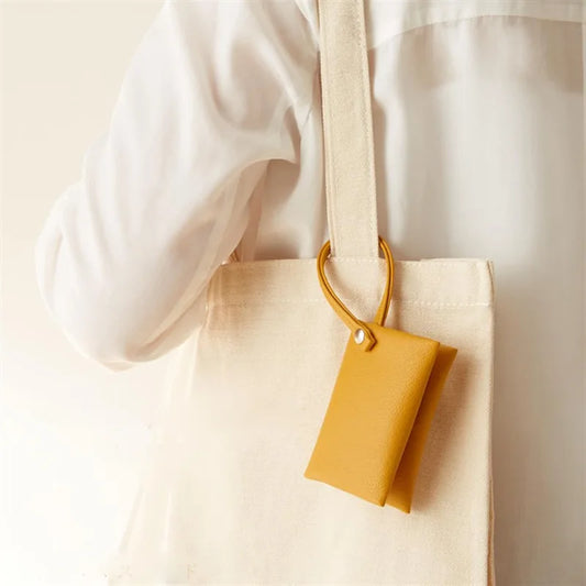Pocket Tissue Bag Reusable Tissue Travel Pouch Tissue Storage Bag Paper Pu Leather Case Sanitary Bags For Bathroom Small Items