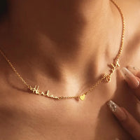 Personalized Custom Name Necklace: Elevate Your Style and Celebrate Individuality Gold Color