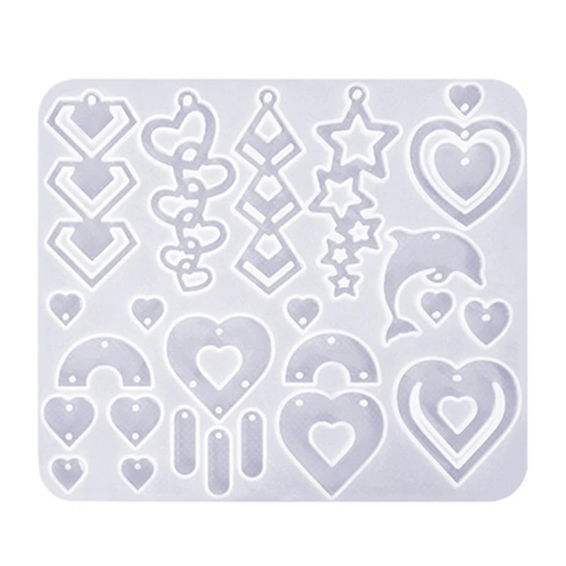 Jewelry Making Mold for Pendants Beautiful Jewelry Silicone Mold for Jewelry Designers and DIY Enthusiasts R3MC