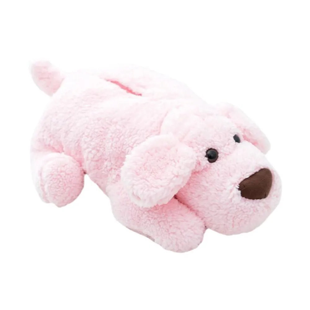 Multi-functional Cartoon Dog Tissue Box Soft Comfortable Paper Container Creative Tissue Cover Living Room