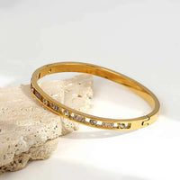 Trendy Gold Plated Bangles – Elevate Your Style with Greatera D994743B-001