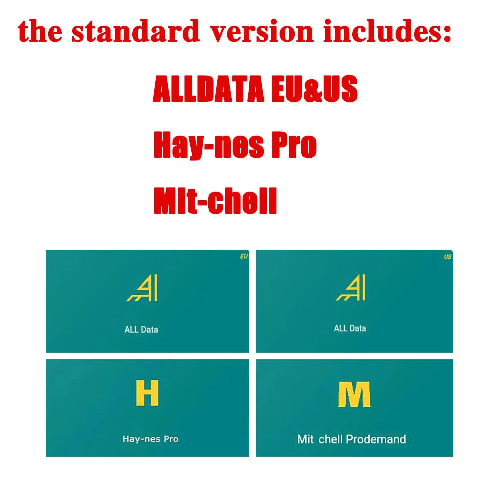 2025 Online Account for Alldata Auto-data Newest Car Repair Software for Auto Data All Data Hay-nes PRO Support Mobile/PC Login