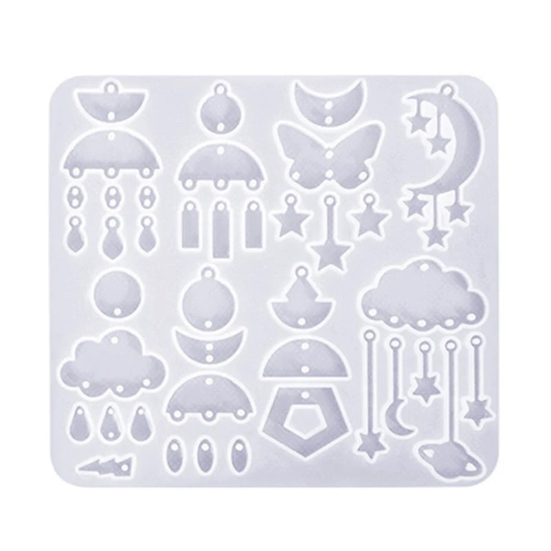 Jewelry Making Mold for Pendants Beautiful Jewelry Silicone Mold for Jewelry Designers and DIY Enthusiasts R3MC