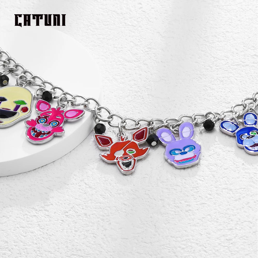 Catuni Hot Game Anime Chains Bracelets Jewelry Accessories Gifts for Him Her Fans Birthday
