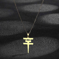 Tokio Hotel Necklace for Men - Stylish Pendant Jewelry Gold Color