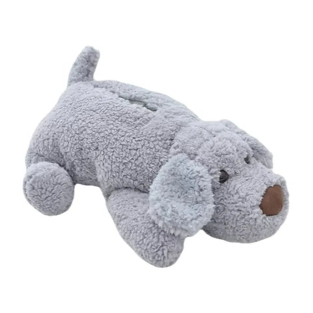 Multi-functional Cartoon Dog Tissue Box Soft Comfortable Paper Container Creative Tissue Cover Living Room
