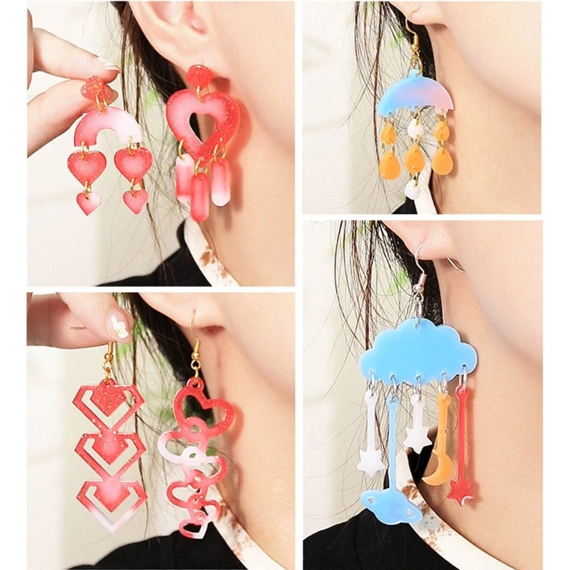 Jewelry Making Mold for Pendants Beautiful Jewelry Silicone Mold for Jewelry Designers and DIY Enthusiasts R3MC