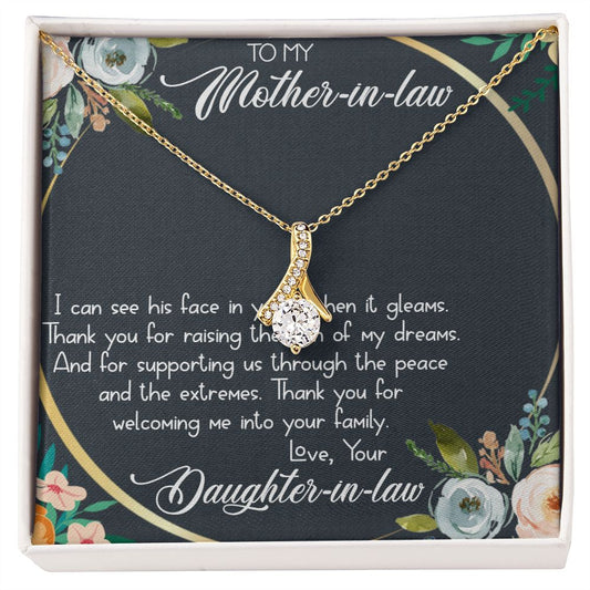 Alluring Beauty Necklace To Mother-In-Law